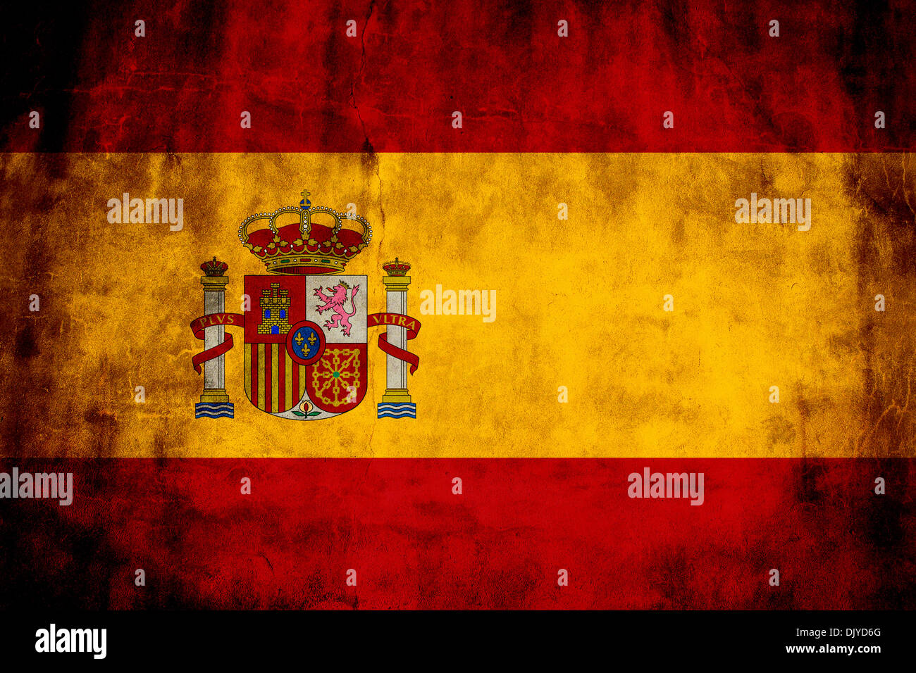 Euro symbol with the spanish flag spain Banque de photographies et d’images à haute résolution