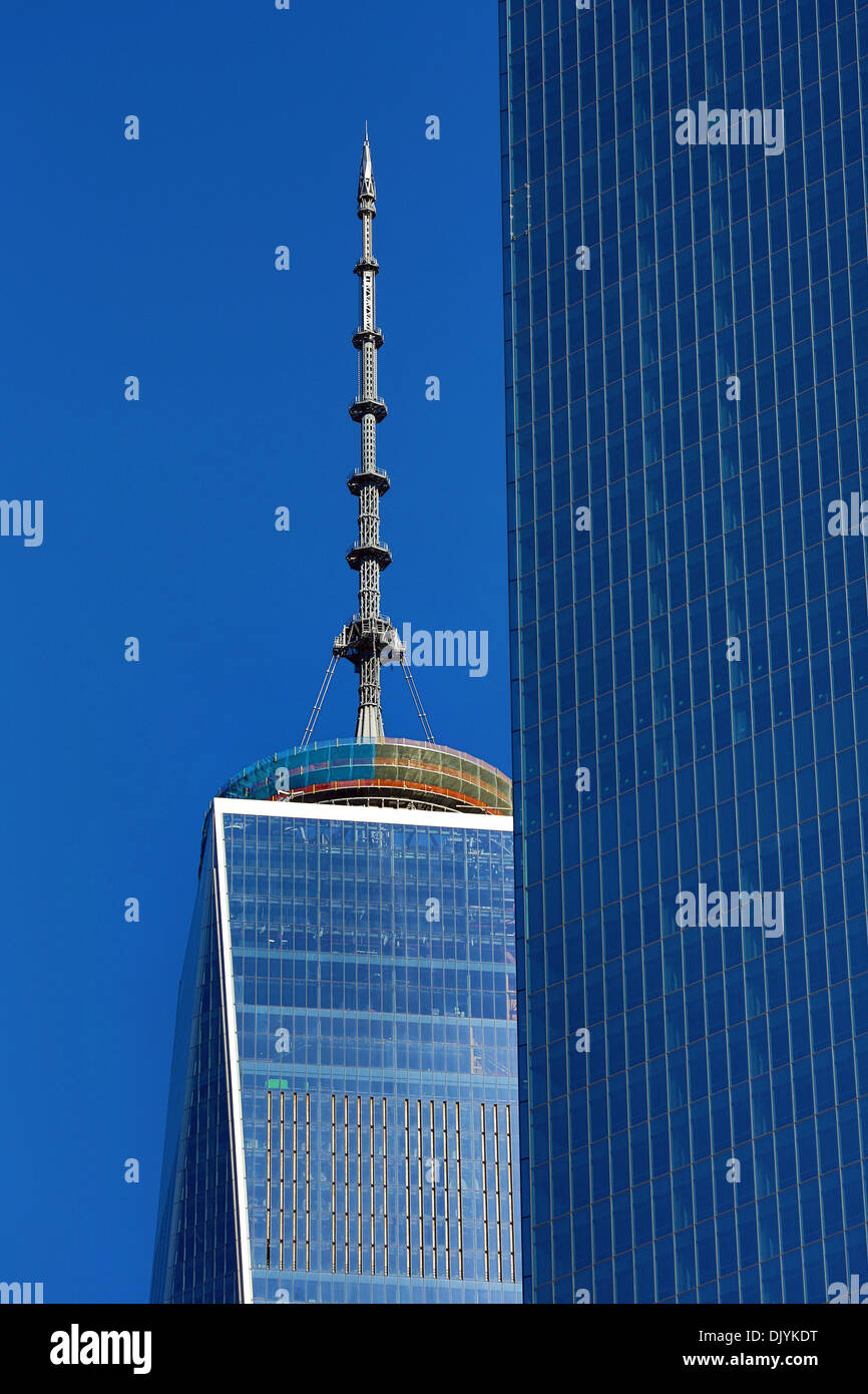 One World Trade Center ( 1 ) WTC Building, New York. Nord Banque D'Images