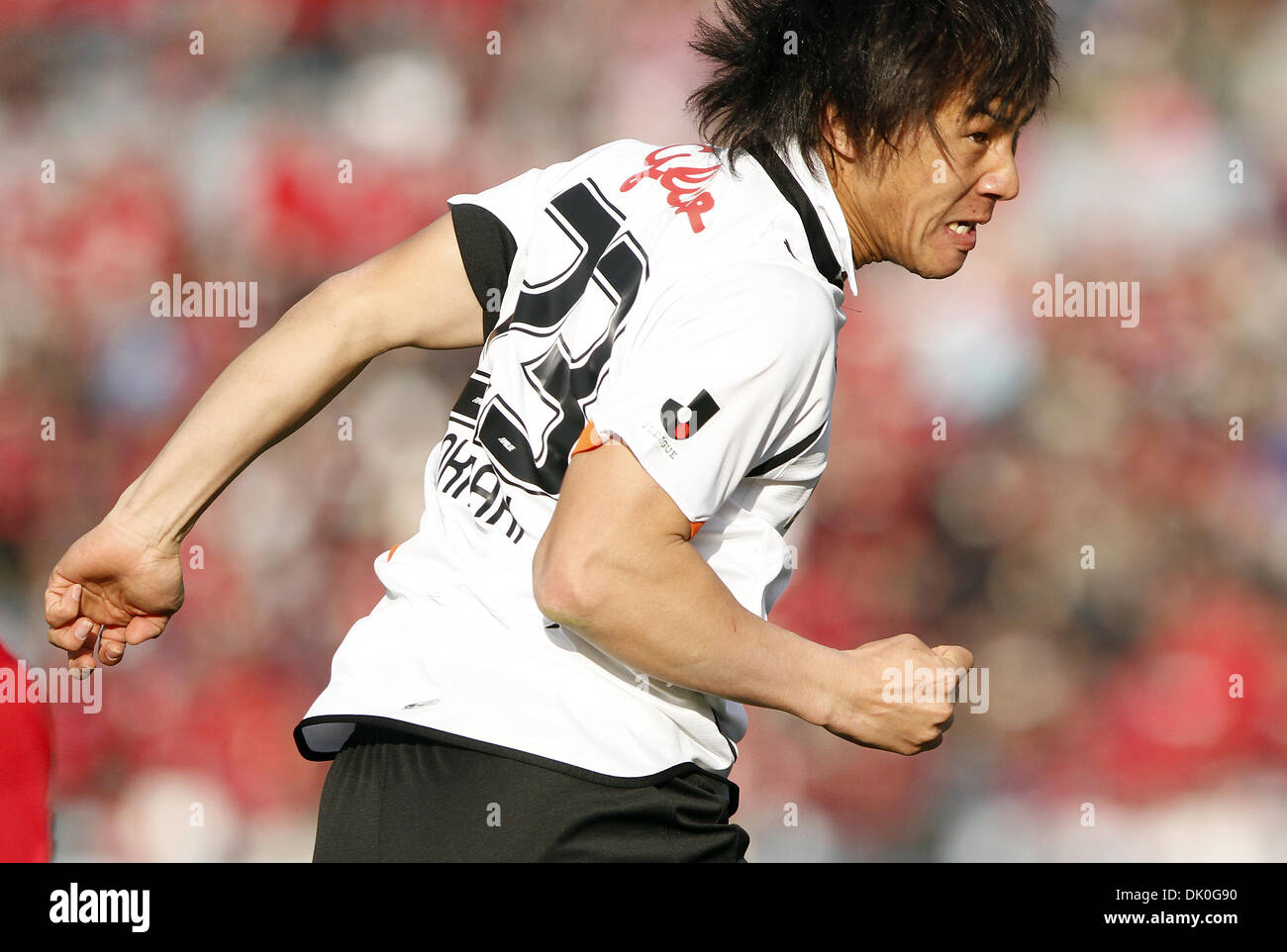 1 janvier 2011 - Tokyo, Japon - SHINJI OKAZAKI de Shimizu s-Pulse en action au cours de la 90e Coupe de l'empereur au final National Stadium de Tokyo, Japon. Défait Kashima Antlers Shimizu s-Pulse par 2-1. (Crédit Image : © Shugo Takemi/Jana Press/ZUMAPRESS.com) Banque D'Images