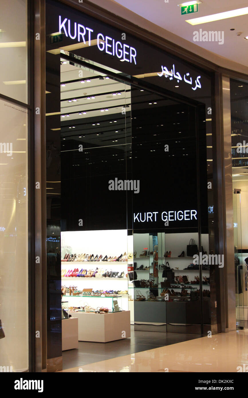 Kurt Geiger, magasin de chaussures à la Marina Mall Dubai Photo Stock -  Alamy