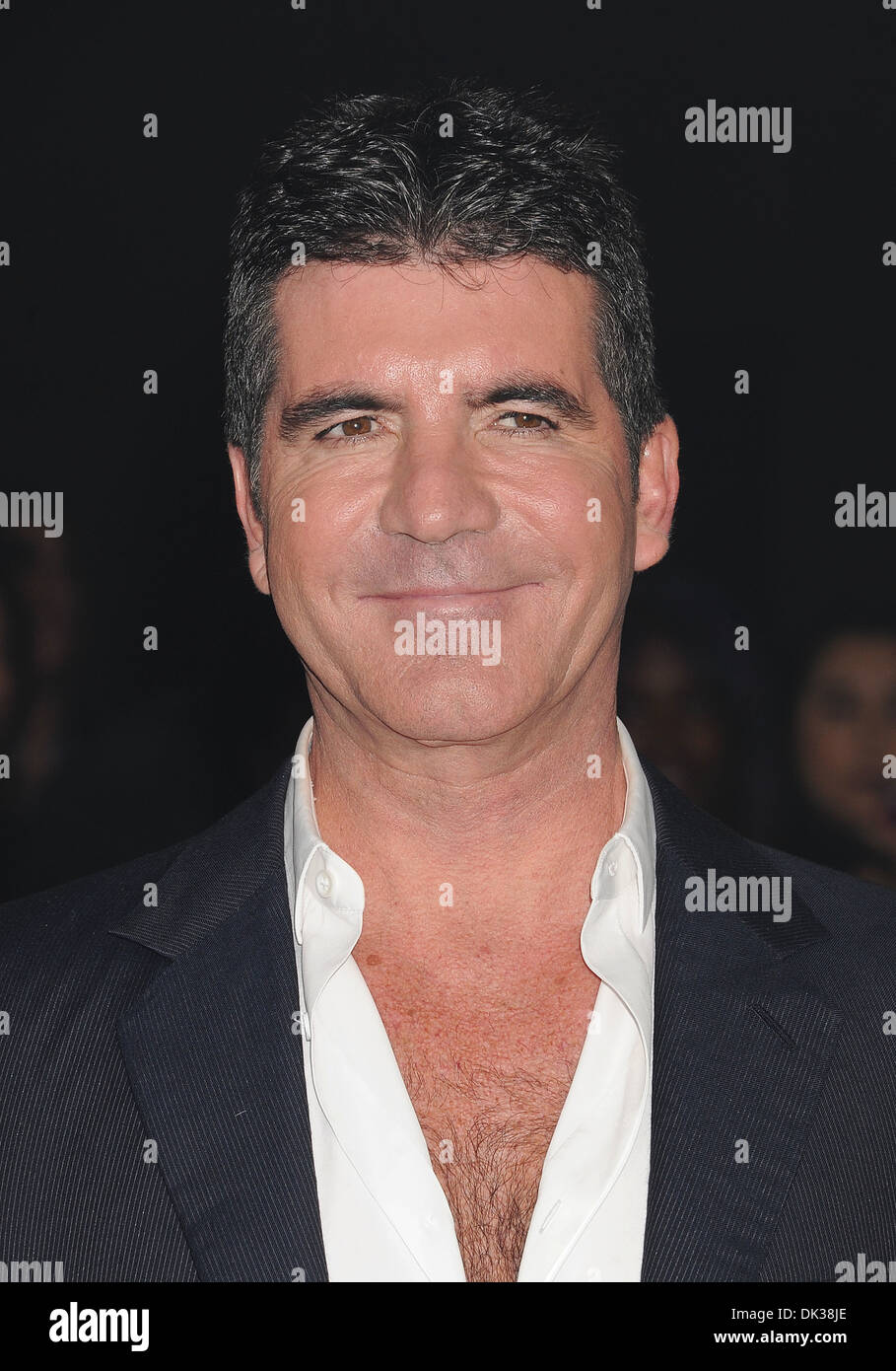 SIMON COWELL Anglais plat impressario en novembre 2013. Photo Jeffrey Mayer Banque D'Images