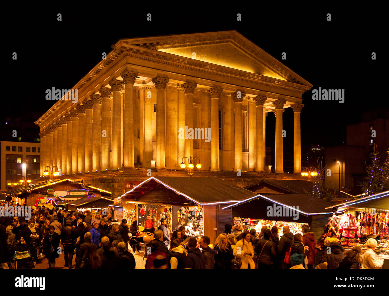 Marché de Noël de Birmingham aussi connu sous le nom de marché de noël de Francfort Birmingham Birmingham West Midlands England UK GB EU Europe Banque D'Images