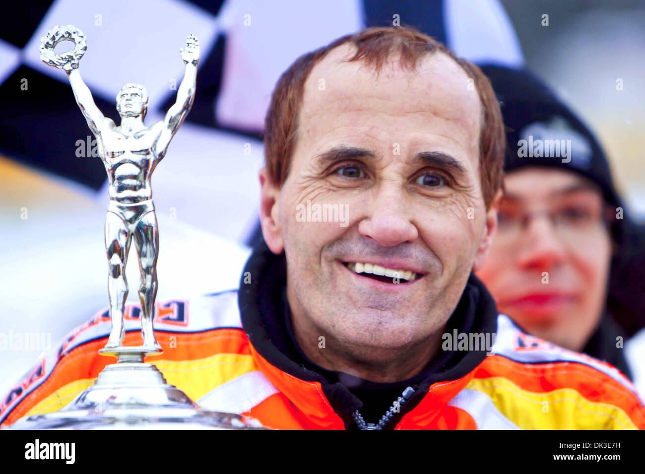 27 février 2011 - Eganville, Ontario, Canada - Jacques Villeneuve(96) (Crédit Image : © Leon Switzer/global/ZUMAPRESS.com) Southcreek Banque D'Images