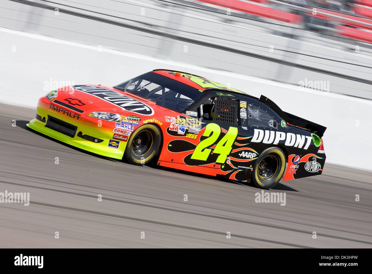 Mar 05, 2011 - Las Vegas, Nevada, États-Unis - Jeff Gordon au cours de la NASCAR 2011 week-end à la Las Vegas Motor Speedway. (Crédit Image : © Dave Smith/ZUMApress.com) Banque D'Images