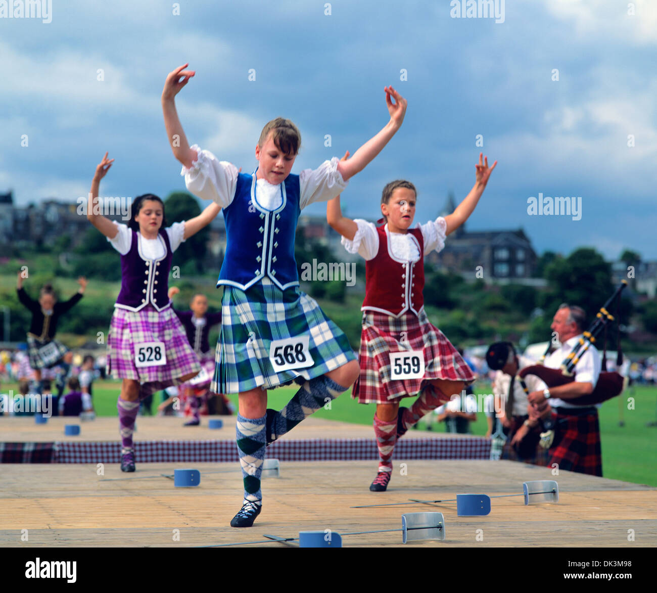 Scottish Dancing Banque d'image et photos - Alamy