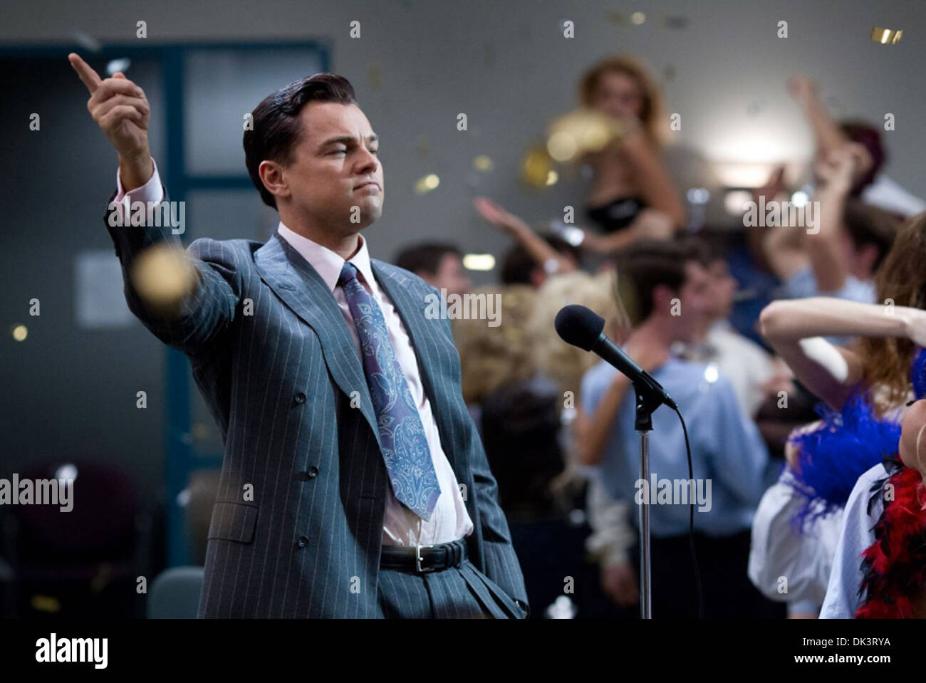 Wolf of wall street leonardo dicaprio Banque de photographies et d