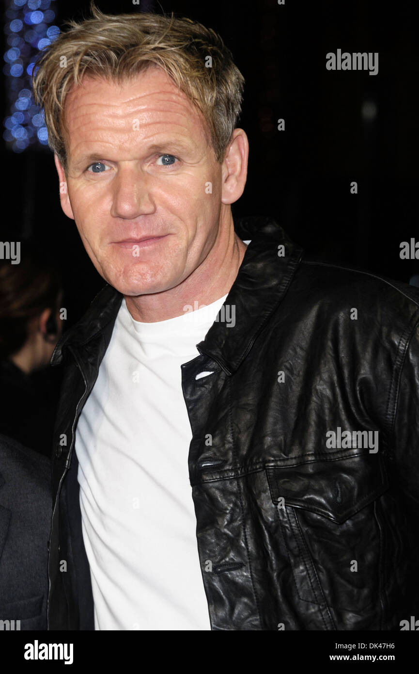 Gordon Ramsey assiste à la classe de la 92 première mondiale le 01/12/2013 à ODEON West End, Londres. Personnes Photo : Gordon Ramse Banque D'Images