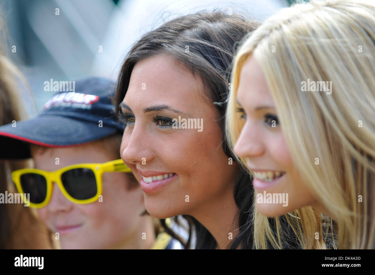 27 mars 2011 - Melbourne, Victoria, Australie - Bundaberg Rum filles à la Formule 1 2011 Grand Prix d'Australie au circuit d'Albert Park, Melbourne, Australie. (Crédit Image : © basse Sydney/global/ZUMAPRESS.com) Southcreek Banque D'Images