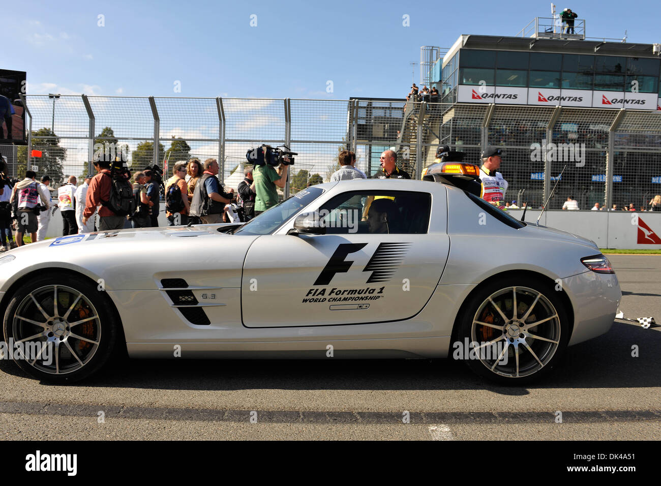 27 mars 2011 - Melbourne, Victoria, Australie - Les images de la parade des pilotes de Formule 1 2011 au Grand Prix d'Australie au circuit d'Albert Park, Melbourne, Australie. (Crédit Image : © basse Sydney/global/ZUMAPRESS.com) Southcreek Banque D'Images