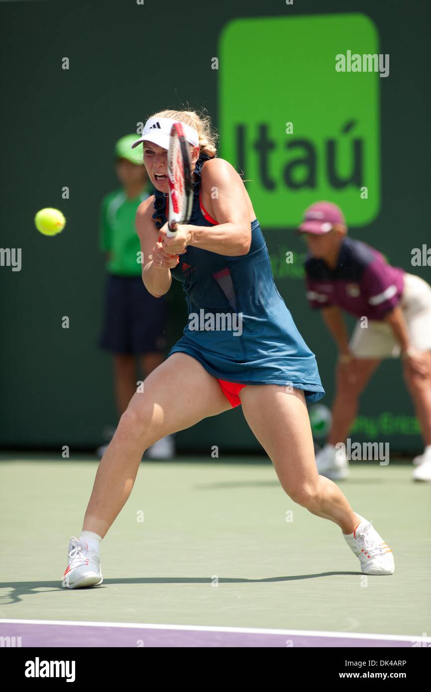 Mar. 28, 2011 - International Tennis - WTA - 2011 Sony Ericcson Open - lun 28 Mar 2011 - Le parc Crandon Tennis Center - Key Biscayne - Miami - Floride - USA..Â© Andrew Patron/Bigshots (Photographie Image Crédit : © Andrew Patron/ZUMAPRESS.com) Banque D'Images