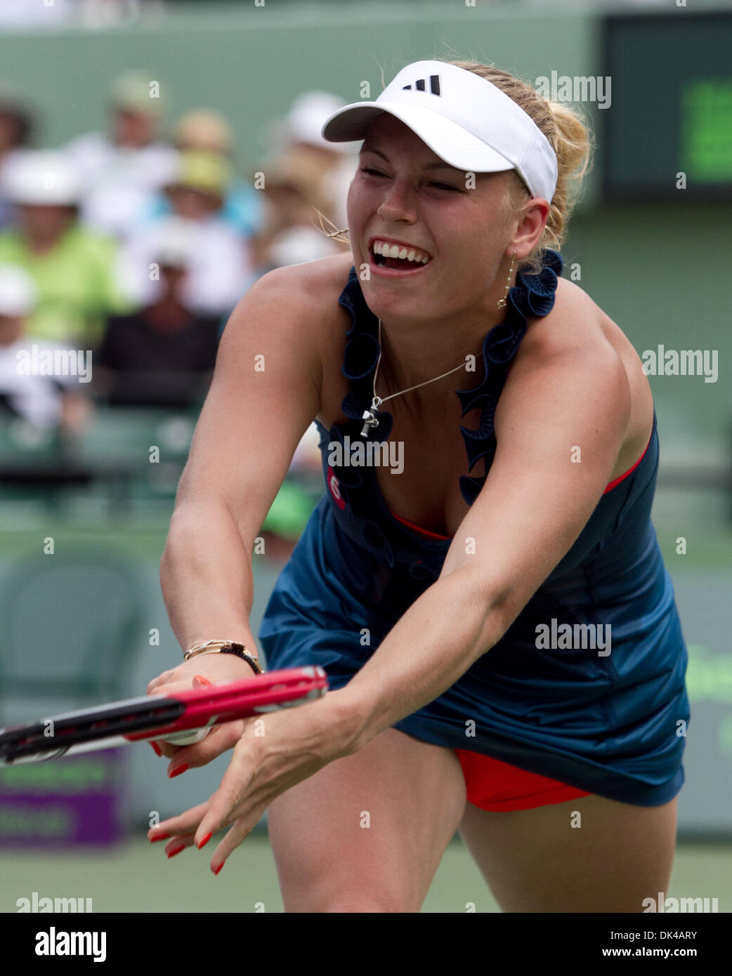 Mar. 28, 2011 - International Tennis - WTA - 2011 Sony Ericcson Open - lun 28 Mar 2011 - Le parc Crandon Tennis Center - Key Biscayne - Miami - Floride - USA..Â© Andrew Patron/Bigshots (Photographie Image Crédit : © Andrew Patron/ZUMAPRESS.com) Banque D'Images