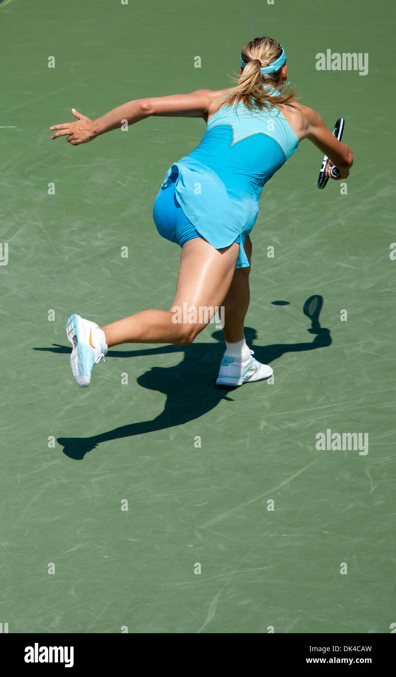 31 mars 2011 - International Tennis - WTA - 2011 Sony Ericsson Open - Jeu 31 Mar 2011 - Le parc Crandon Tennis Center - Key Biscayne - Miami - Floride - USA (crédit Image : © Andrew Patron/ZUMAPRESS.com) Banque D'Images