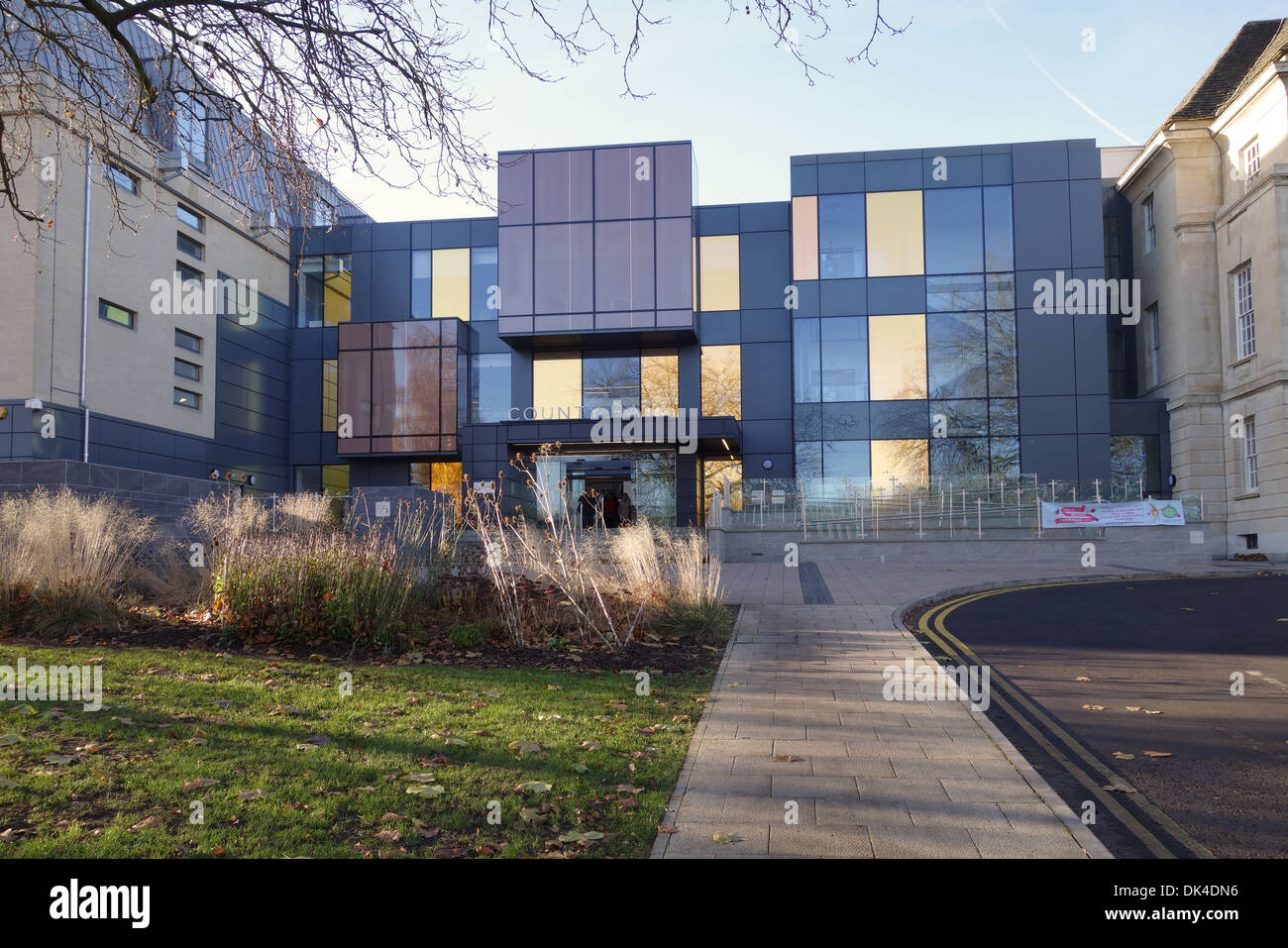 Trowbridge County Hall, Trowbridge, Wiltshire, Angleterre, Royaume-Uni Banque D'Images