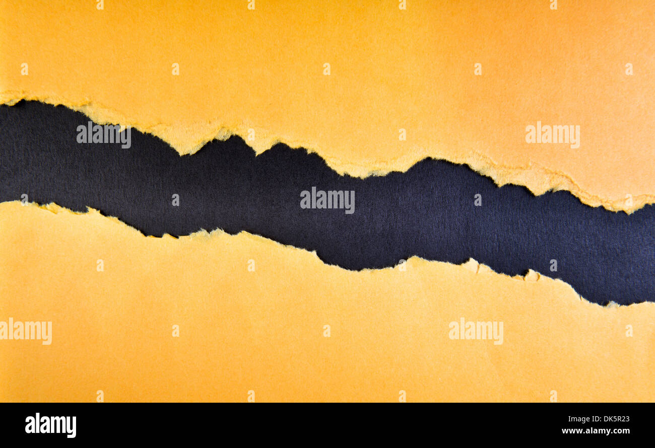 Scrap papier fond carton déchiqueté Banque D'Images