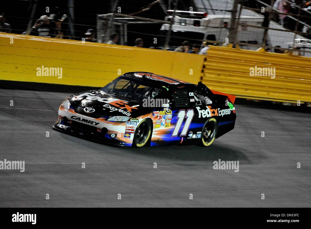 21 mai 2011 - Concord, Caroline du Nord, États-Unis d'Amérique - Coupe Sprint Denny Hamlin driver (11) au cours de la All Star course sur le Charlotte Motor Speedway à Concord, Caroline du Nord (Image Crédit : © Anthony Barham/global/ZUMAPRESS.com) Southcreek Banque D'Images