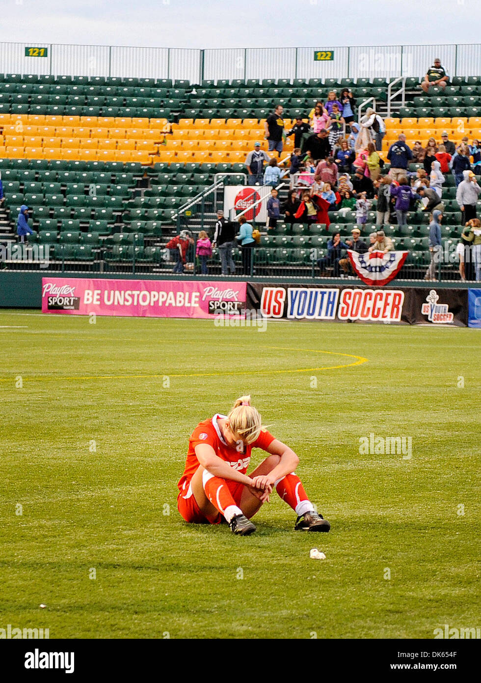 12 juin 2011 : Le Philadelphia Independence défait le Western New York Flash 1-0 à Sahlen's Stadium à Rochester, NY dans un Women's Professional Soccer (WPS) concours. C'était la première perte pour le Western New York Flash.(Image Crédit : © Alan Schwartz/Cal/ZUMAPRESS.com) Media Sport Banque D'Images