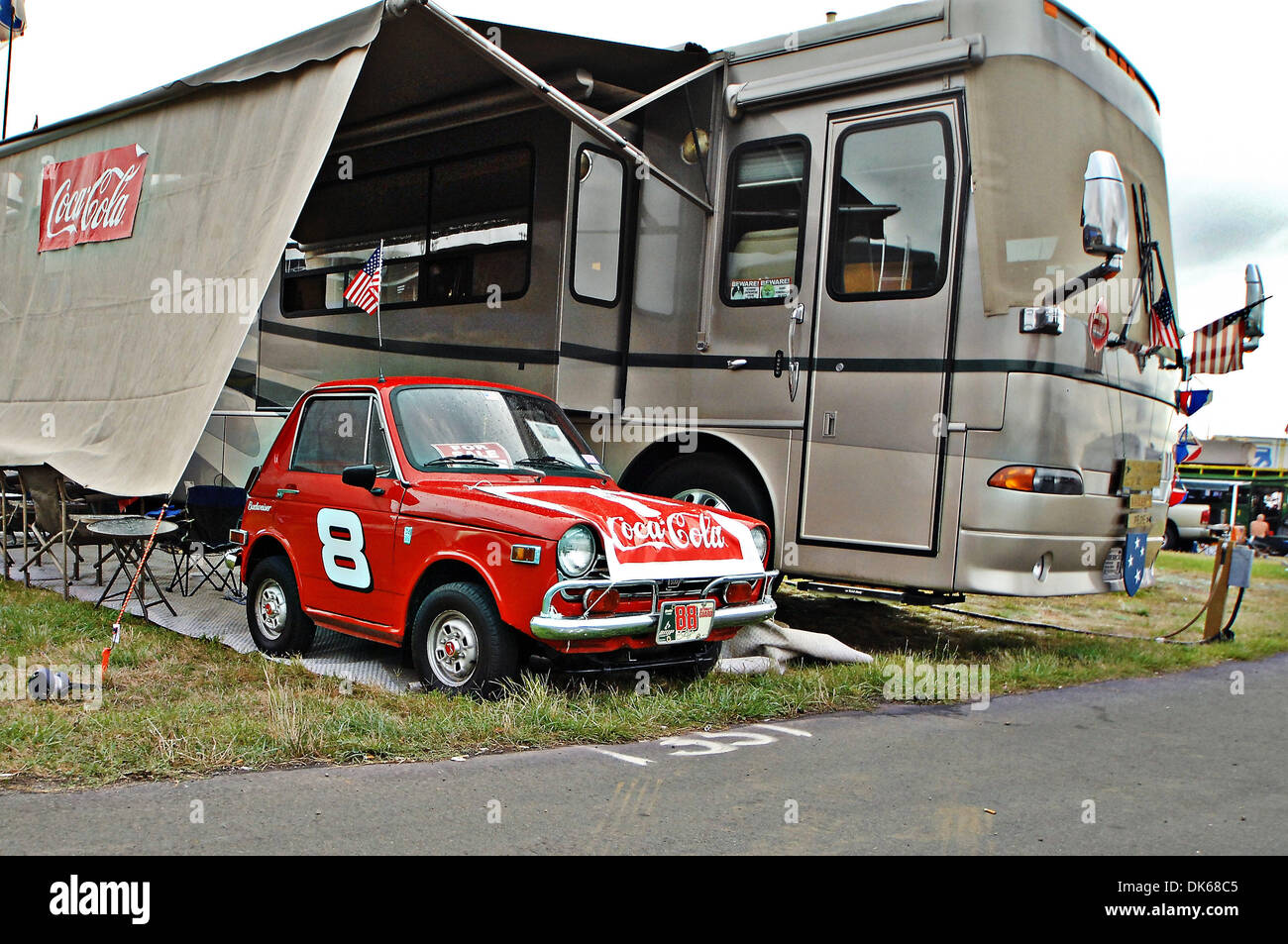 Le 27 mai 2011 - Concord, Caroline du Nord, États-Unis d'Amérique - l'est une 600cc Honda FOE Vente au Coca-Cola 600 à Charlotte Motor Speedway à Concord, Caroline du Nord (Image Crédit : © Anthony Barham/global/ZUMAPRESS.com) Southcreek Banque D'Images