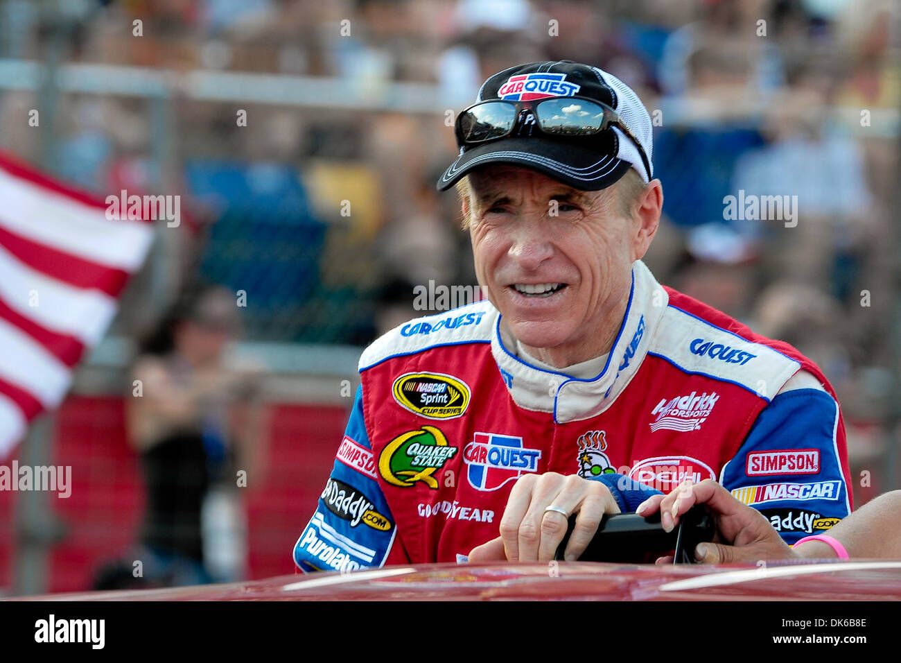 29 mai 2011 - Concord, Caroline du Nord, États-Unis d'Amérique - Sprint Cup Series driver Mark Martin (5) lors de la présentation des pilotes à Charlotte Motor Speedway à Concord, Caroline du Nord (Image Crédit : © Anthony Barham/global/ZUMAPRESS.com) Southcreek Banque D'Images