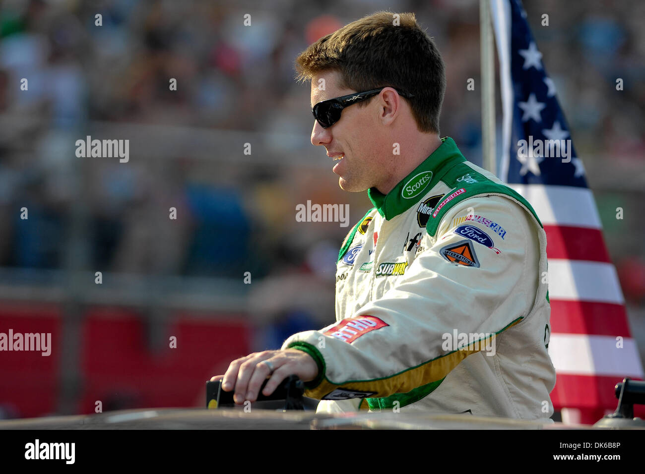 29 mai 2011 - Concord, Caroline du Nord, États-Unis d'Amérique - Sprint Cup Series driver Carl Edwards (99) au cours de la présentation des pilotes à Charlotte Motor Speedway à Concord, Caroline du Nord (Image Crédit : © Anthony Barham/global/ZUMAPRESS.com) Southcreek Banque D'Images