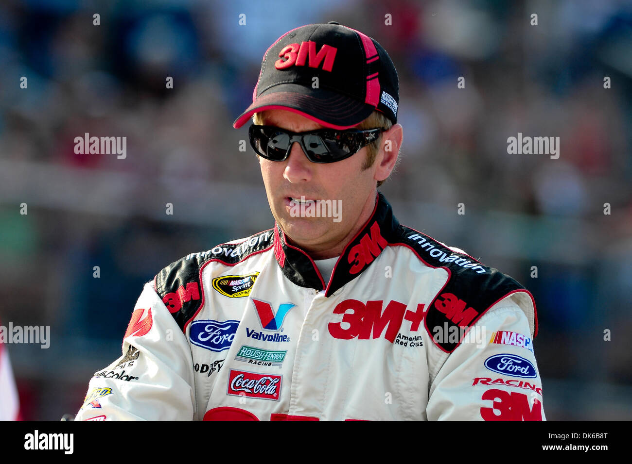 29 mai 2011 - Concord, Caroline du Nord, États-Unis d'Amérique - Sprint Cup Series driver Greg Biffle (16) au cours de la présentation des pilotes à Charlotte Motor Speedway à Concord, Caroline du Nord (Image Crédit : © Anthony Barham/global/ZUMAPRESS.com) Southcreek Banque D'Images