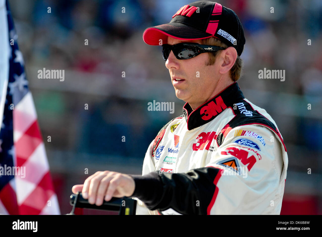 29 mai 2011 - Concord, Caroline du Nord, États-Unis d'Amérique - Sprint Cup Series driver Greg Biffle (16) au cours de la présentation des pilotes à Charlotte Motor Speedway à Concord, Caroline du Nord (Image Crédit : © Anthony Barham/global/ZUMAPRESS.com) Southcreek Banque D'Images