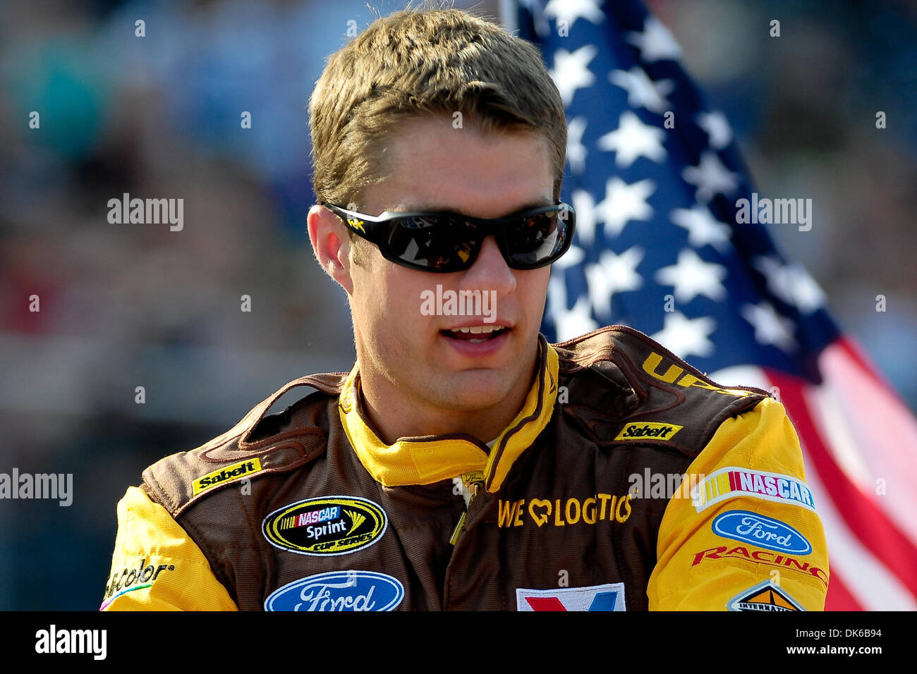 29 mai 2011 - Concord, Caroline du Nord, États-Unis d'Amérique - Sprint Cup Series driver David Ragan (6) lors de la présentation des pilotes à Charlotte Motor Speedway à Concord, Caroline du Nord (Image Crédit : © Anthony Barham/global/ZUMAPRESS.com) Southcreek Banque D'Images