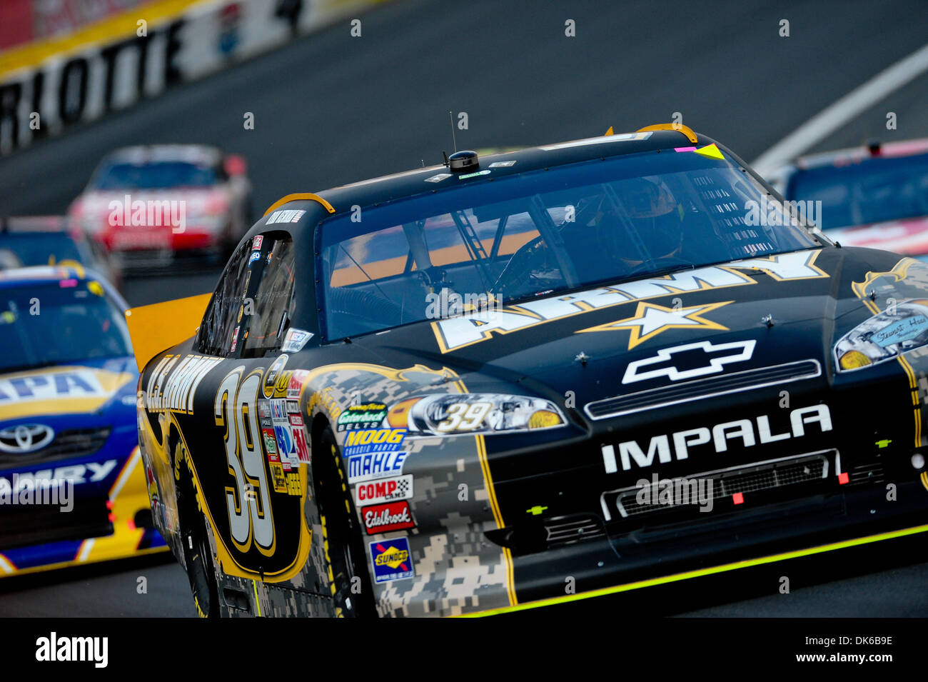 29 mai 2011 - Concord, Caroline du Nord, États-Unis d'Amérique - Sprint Cup Series driver Ryan Newman (39) à Charlotte Motor Speedway à Concord, Caroline du Nord (Image Crédit : © Anthony Barham/global/ZUMAPRESS.com) Southcreek Banque D'Images