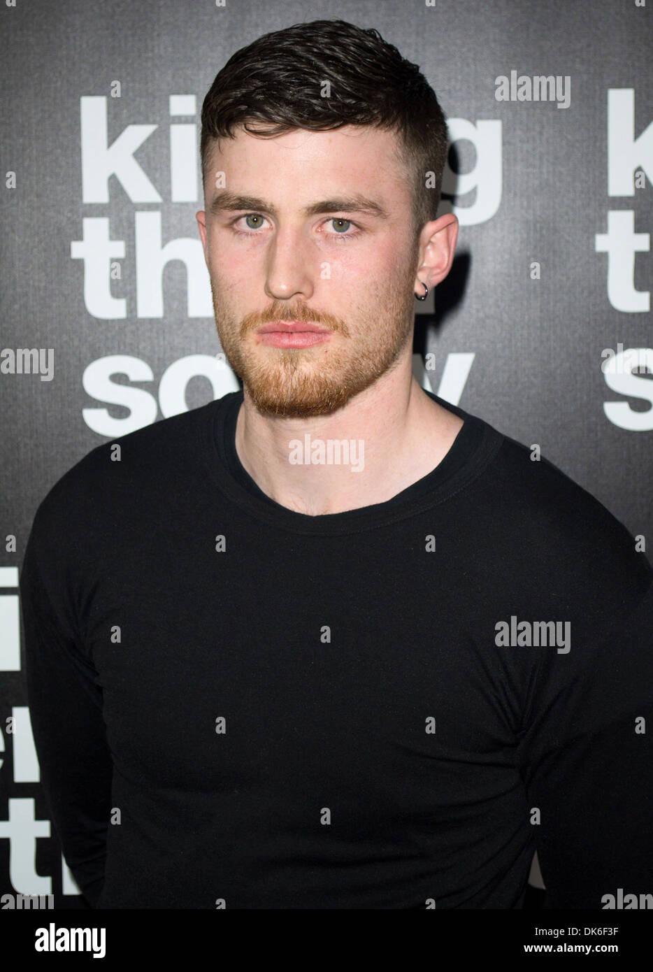 James Frecheville 'Tuer doux' premiere australienne à Circular Quay - Arrivées Sydney Australie - 24.09.12 Banque D'Images