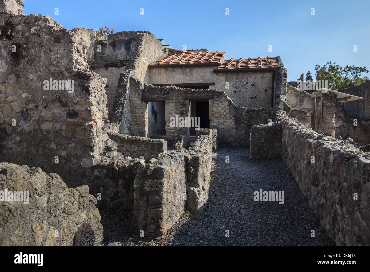 Herculanum,Naples Italie Banque D'Images