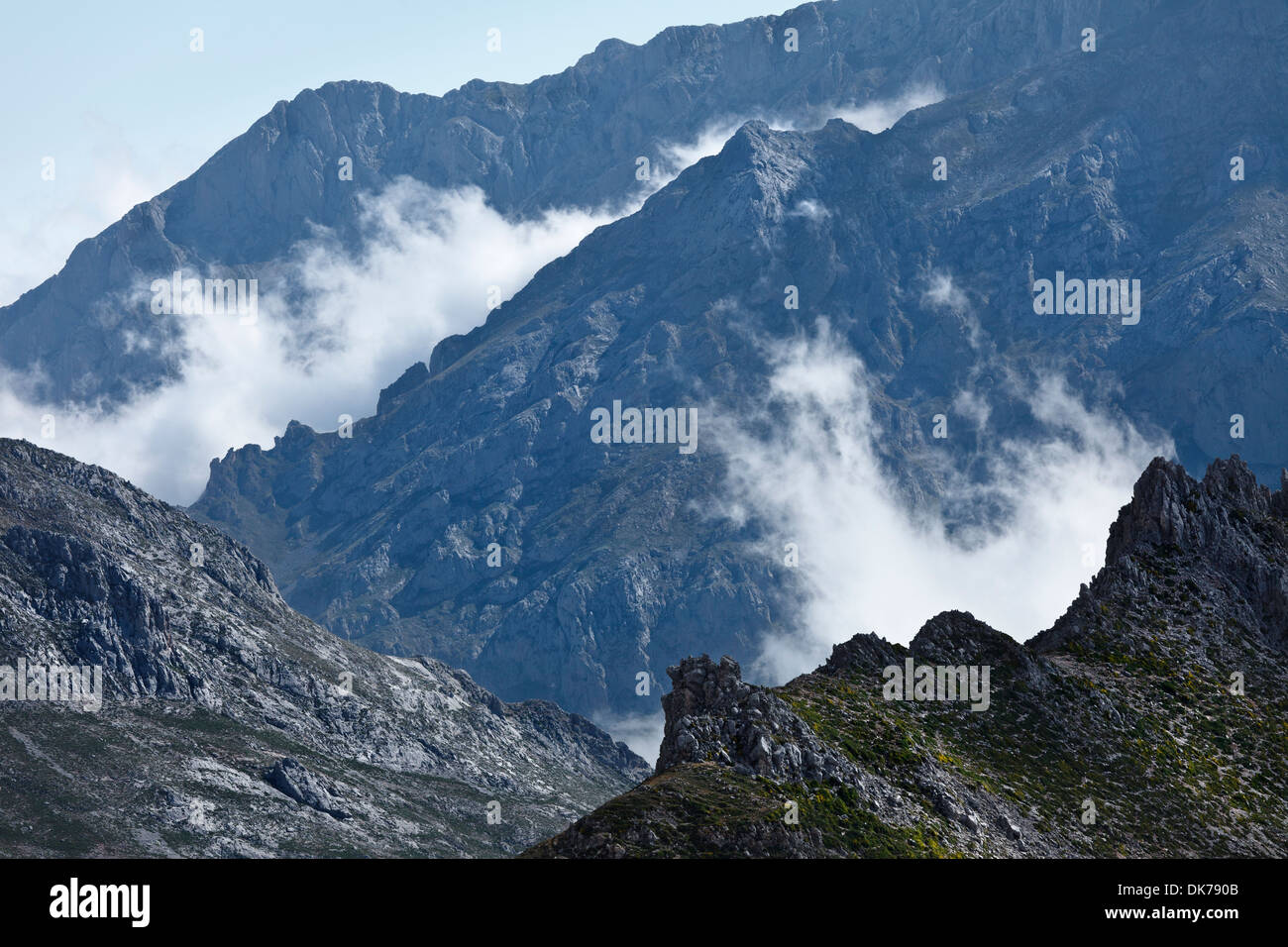 Picos de Europa, Cantabria, ESPAGNE Banque D'Images