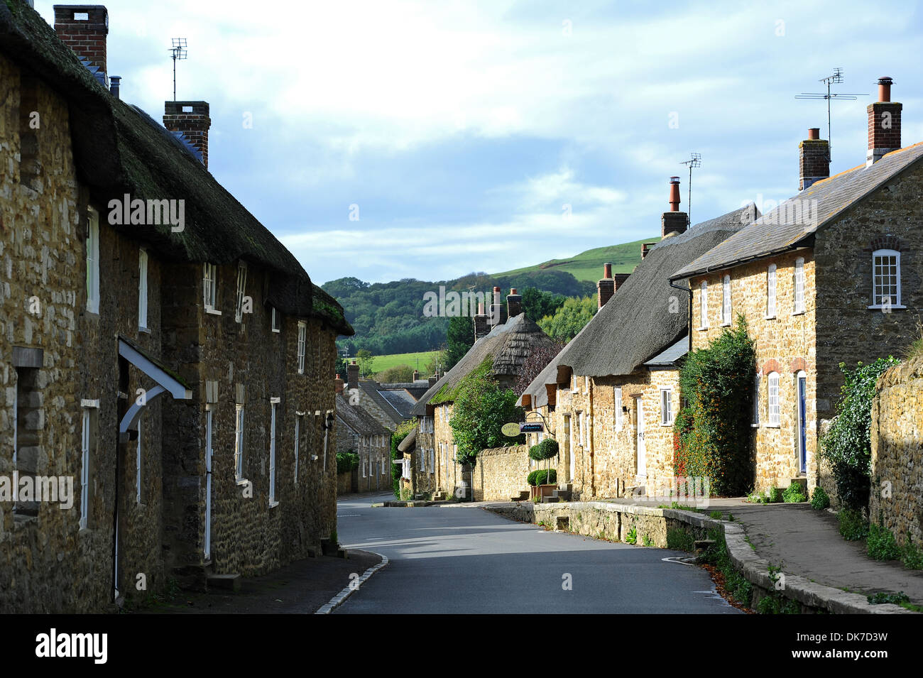 Abbotsbury Village, village d'Abbotsbury, Dorset, Angleterre, Royaume-Uni Banque D'Images