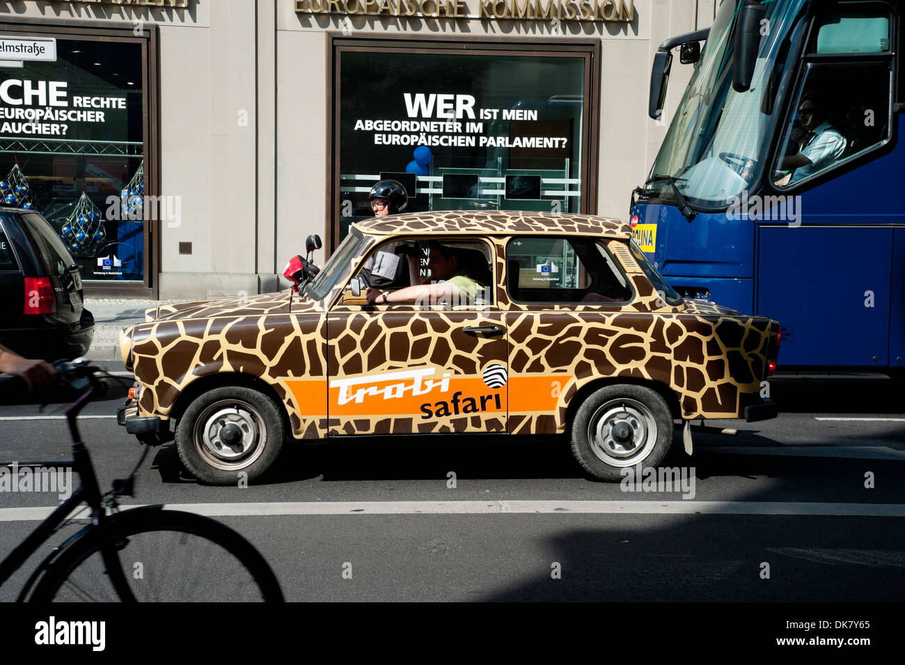 Safari de rue dans les rues de Berlin Banque D'Images