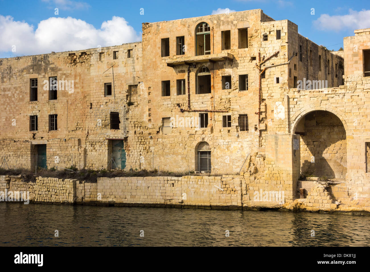 Chevaliers de St John Fort Manoel, Manoel Island, le port de Marsamxett, Sliema, La Valette, Malte, Europe. Banque D'Images