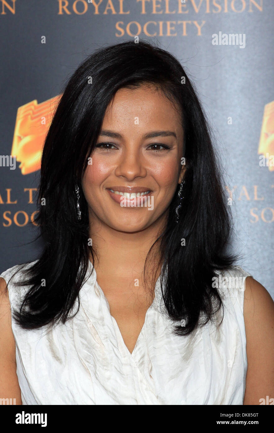 Liz Bonnin Programme RTS Awards 2012- arrivants London Angleterre - 15.