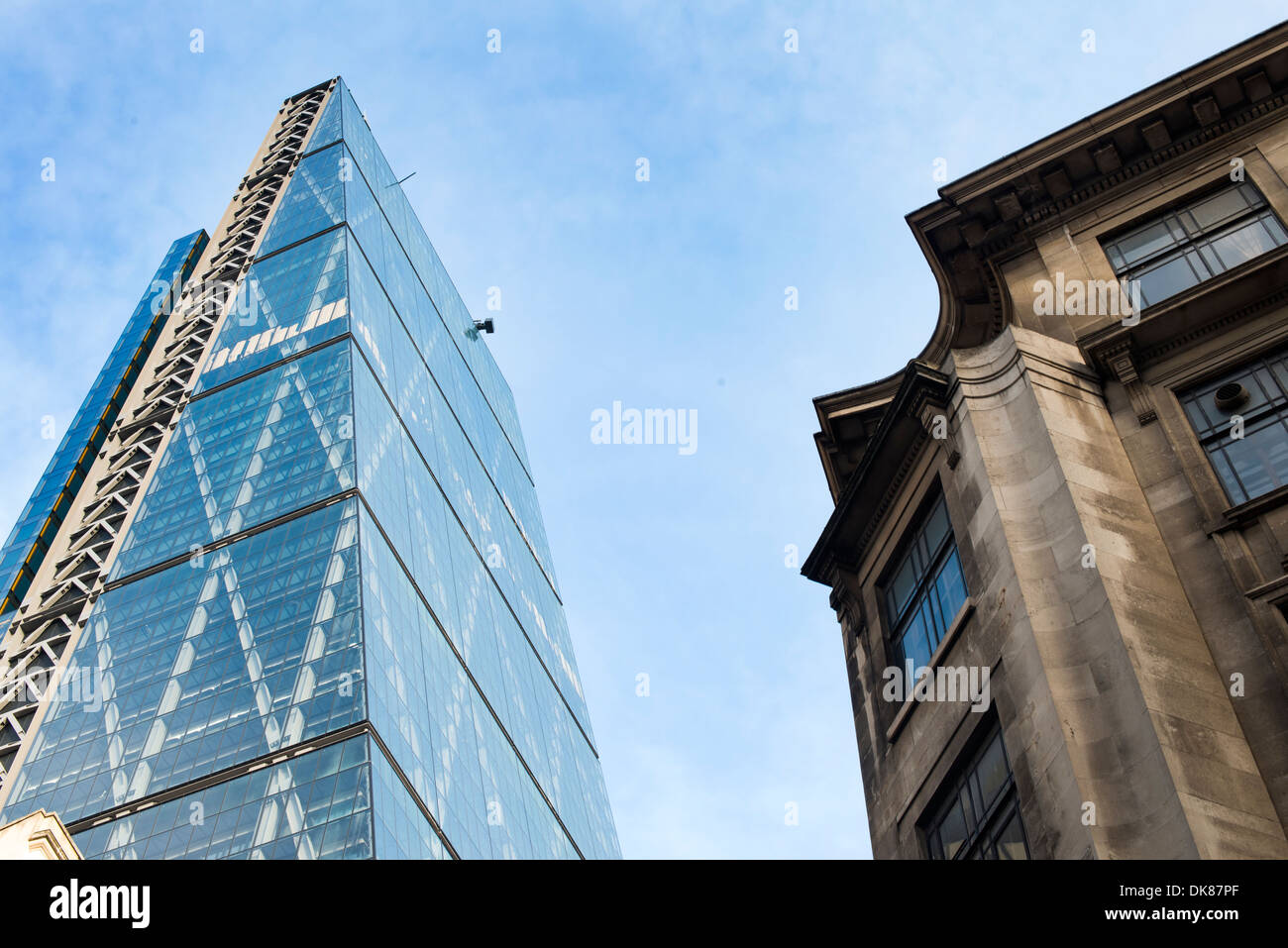 Les bâtiments contemporains dans City of London Banque D'Images