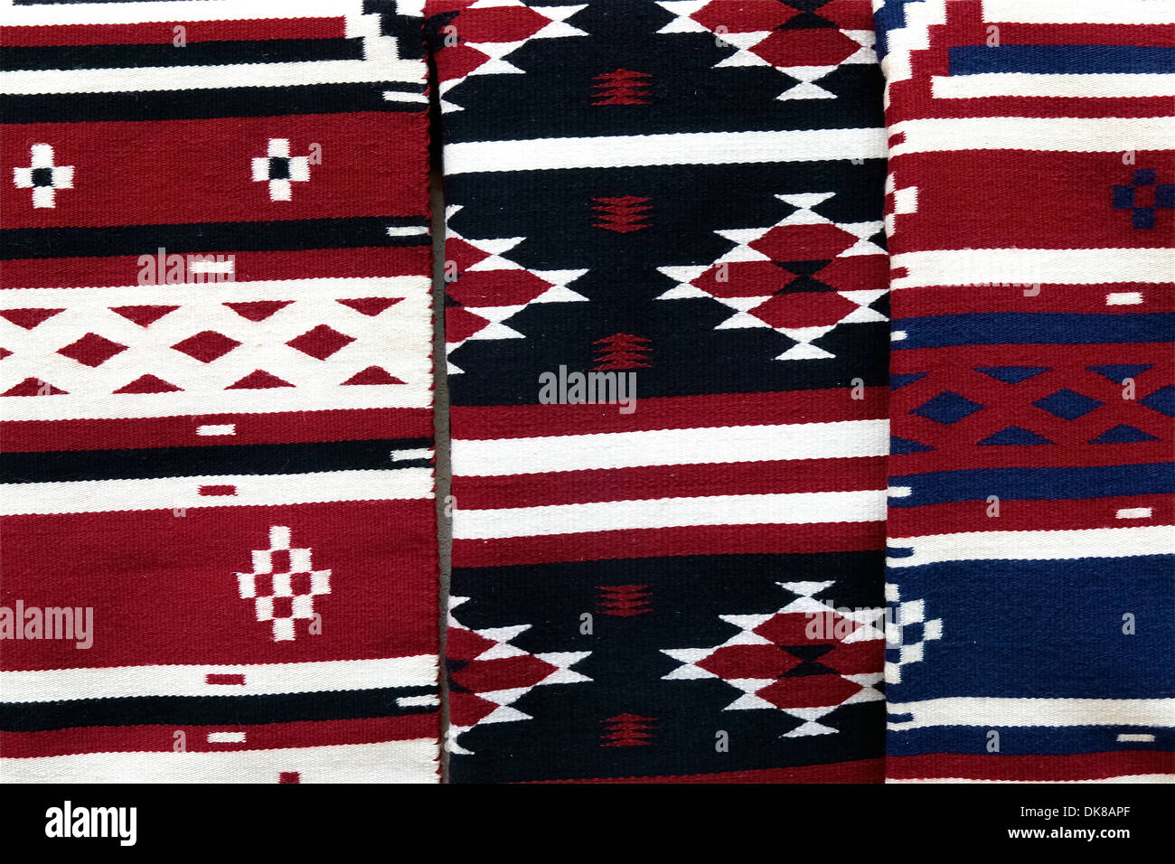 Coussin couverture de selle tissage indien Navajo sur