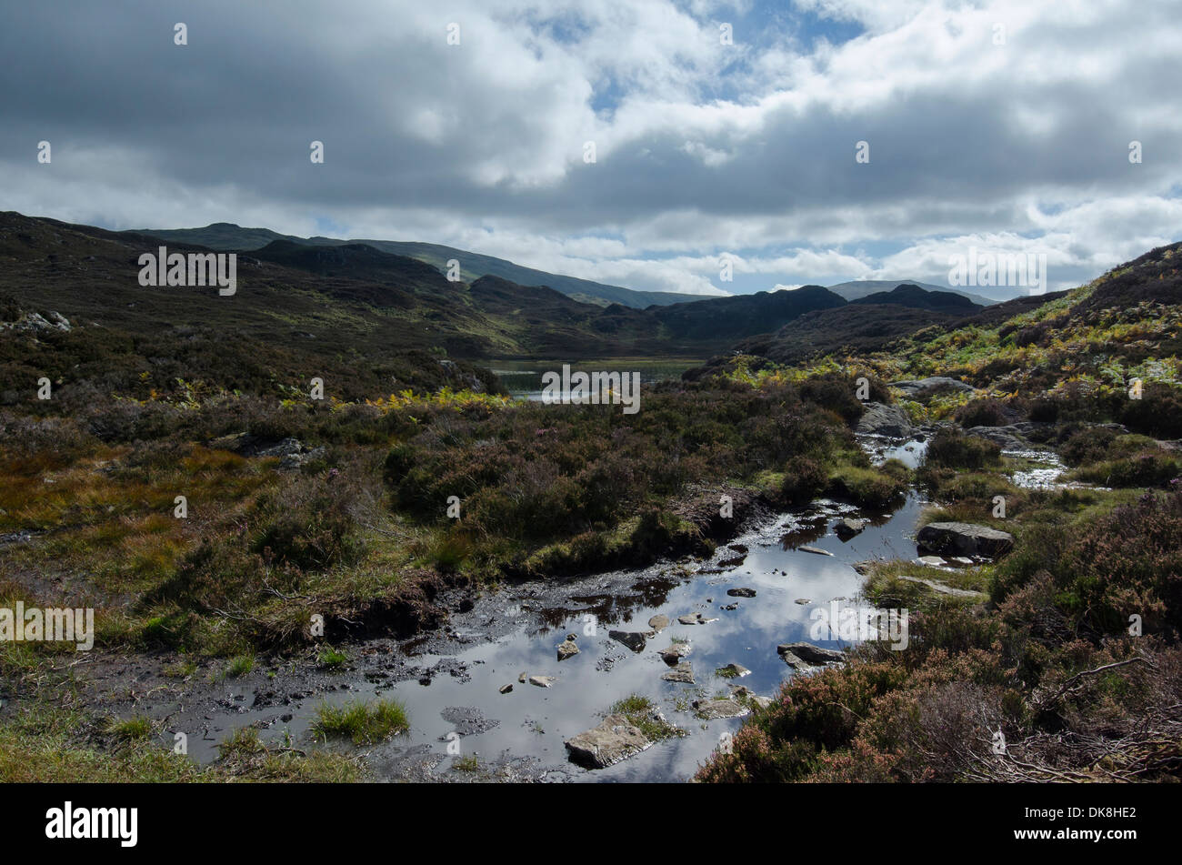 Au-dessus du tarn Dock Watendlath, Lake District, Angleterre Banque D'Images