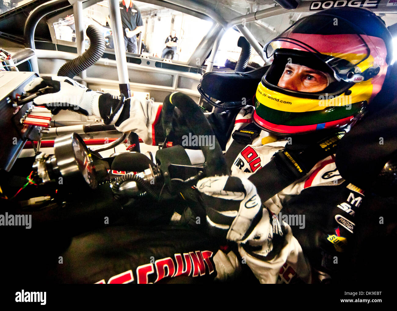 19 août 2011 - Montréal, Québec, Canada - Jacques Villeneuve pendant la pratique du vendredi matin sur le circuit Gilles Villeneuve à Montréal, Québec, Canada. (Crédit Image : © Leon Switzer/global/ZUMAPRESS.com) Southcreek Banque D'Images