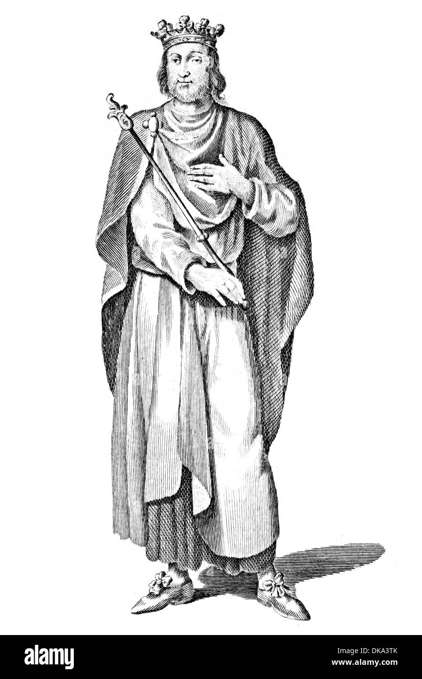 Le roi Henri III d'Angleterre Banque D'Images