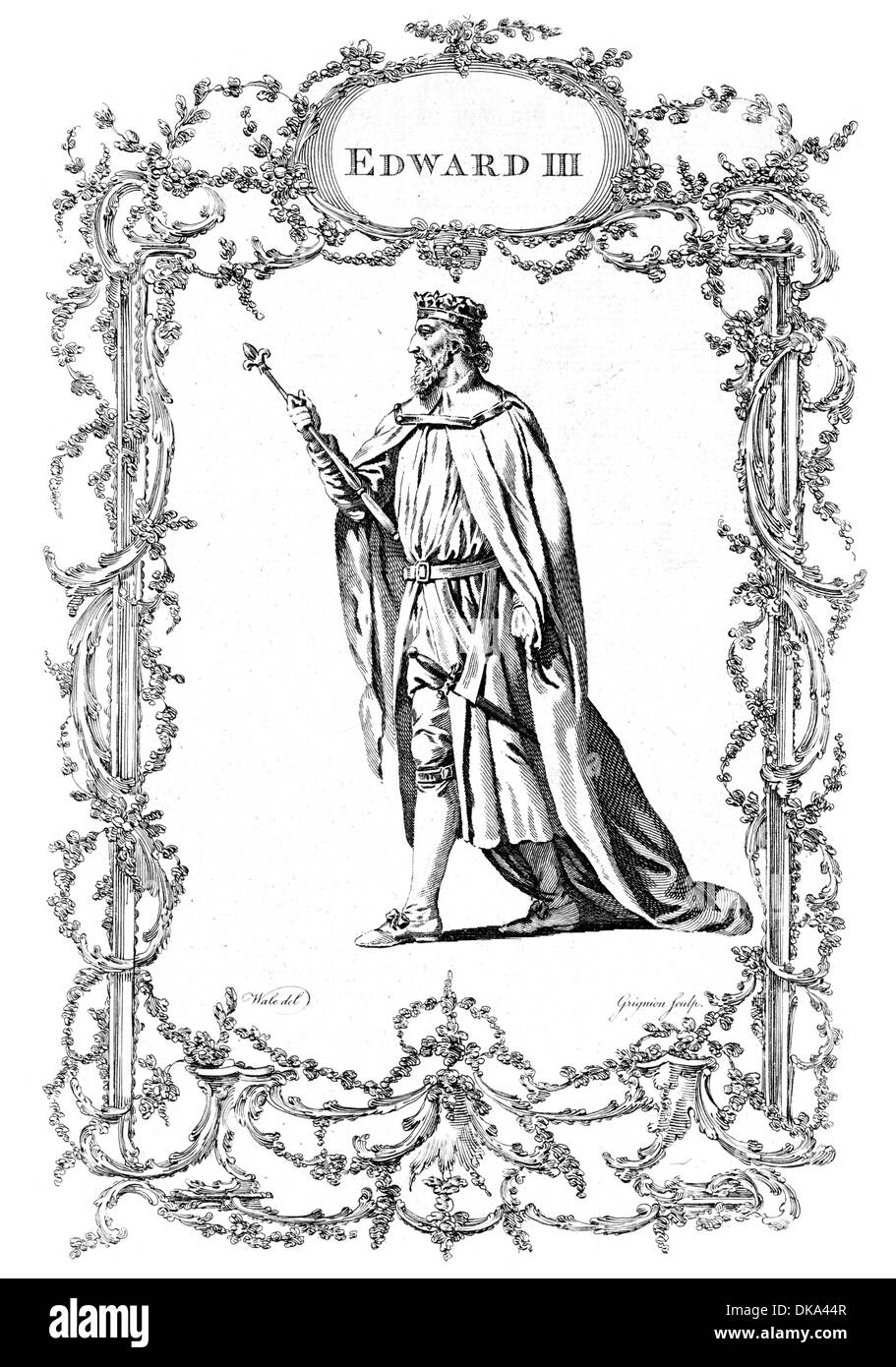 le roi Edward III Banque D'Images