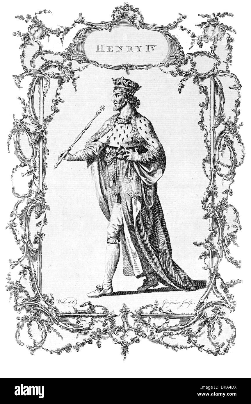 Henry IV d'Angleterre, également connu sous le nom de Henry Bolingbroke Banque D'Images