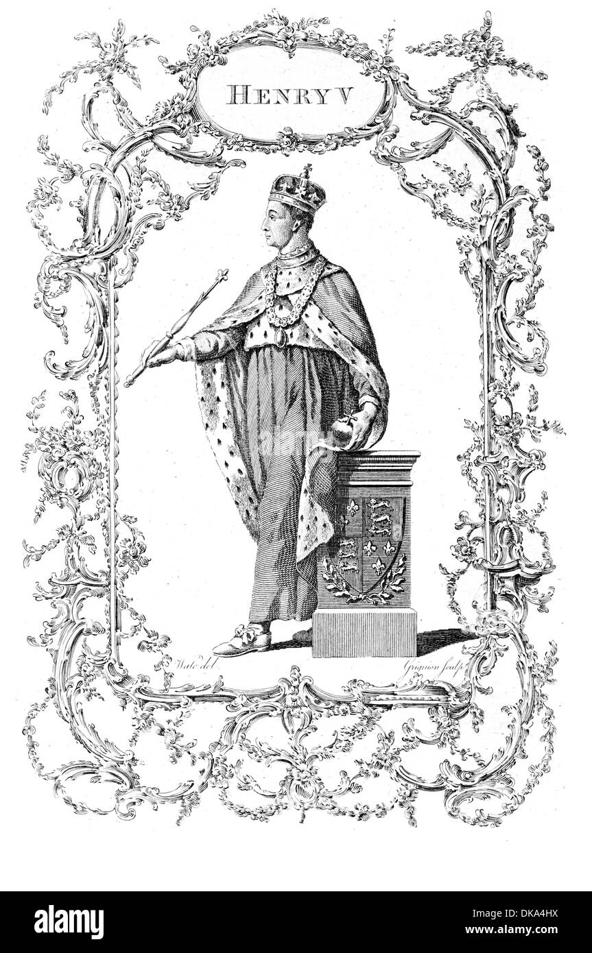 le roi Henry V Banque D'Images