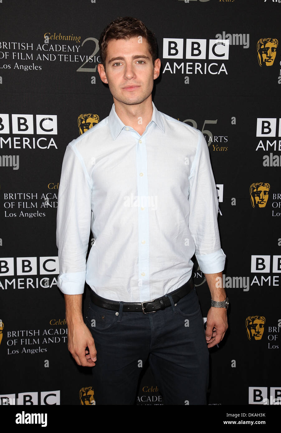 Julian Morris BAFTA Los Angeles plat plateau 2012 présenté par BBC America - Arrivées Los Angeles California - 22.09.12 Banque D'Images