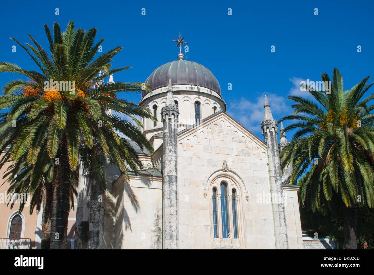 Baie de Kotor, Montenegro, Herceg Novi Banque D'Images