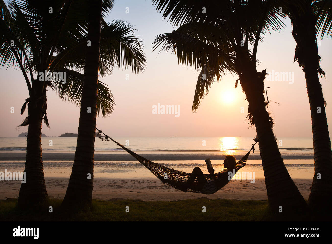 vacances de plage Banque D'Images