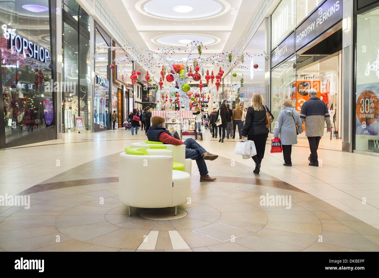 Le centre commercial Eldon Square Banque D'Images