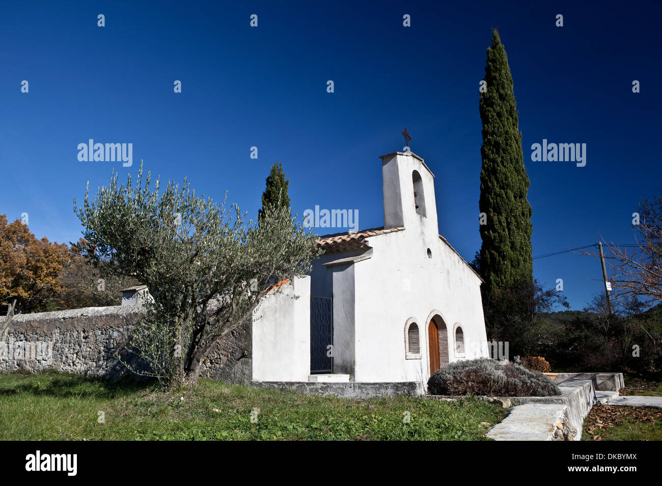 Le petit village de Riboux (Var, France) Banque D'Images