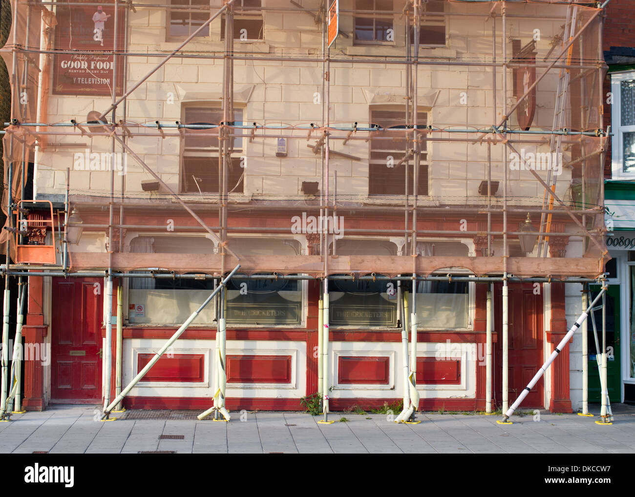 Public house sous reposer repose le commerce de licences fermées Banque D'Images