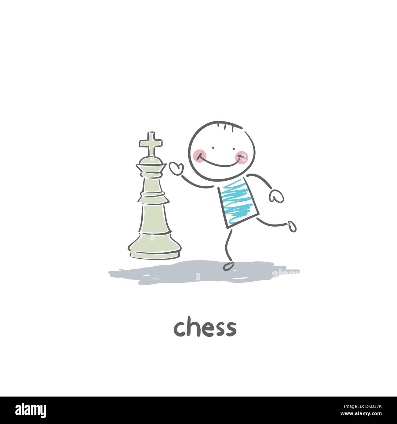 jeu d’échecs Illustration de Vecteur