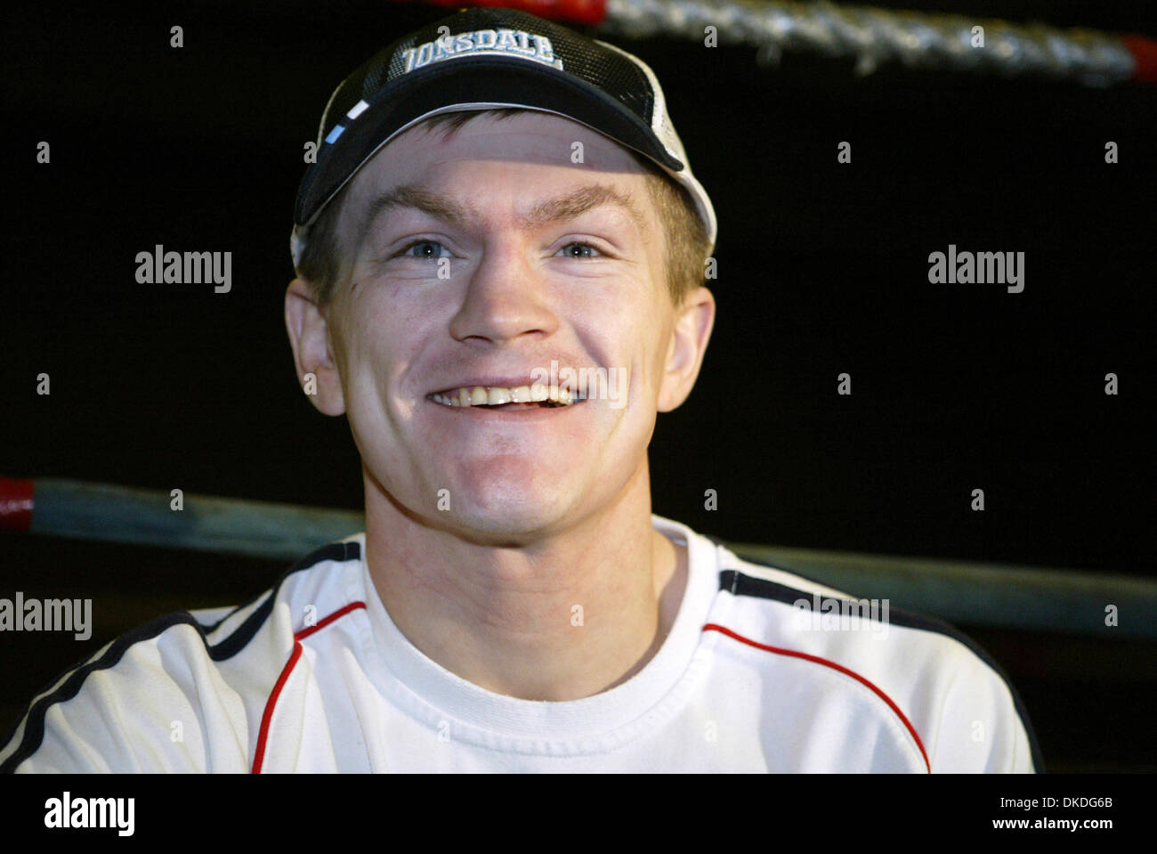 Jan 16, 2007 ; Las Vegas, NV, USA ; Ricky Hatton fonctionne en haut rang de sport à Las Vegas, Nevada pour la journée des médias pour l'Angleterre, Ricky Hatton vs Hitman'' Columbia's Juan Urango double fer ''. Les deux combattants sont invaincus, ils sont prévus pour lutter contre 01-20-2007 à Paris l'Hotel & Casino à Las Vegas pour l'IBF Poids welter Junior Championship. L'événement sera présenté en direct sur HBO Banque D'Images